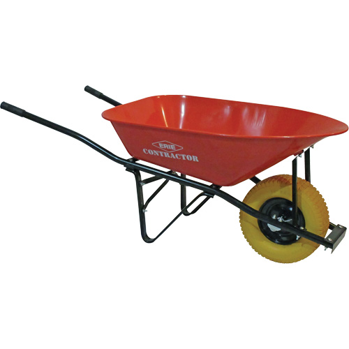 Brouette dentrepreneur Big Wheel, 6 pi³, plateau Acier Waymarc Industries Inc