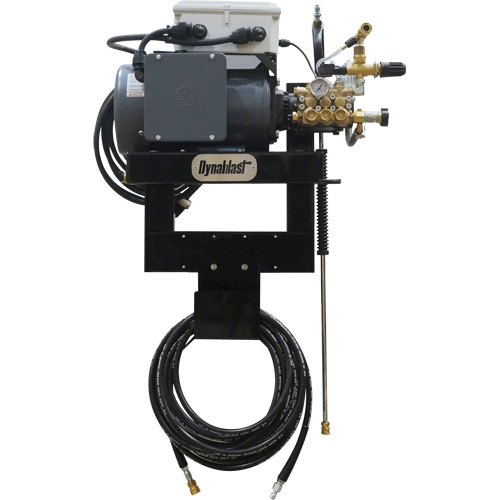 Wall Mounted Cold Water Pressure Washer with Time Delay Shutdown, Electric, 2100 PSI, 3.6 GPM Waymarc Industries Inc