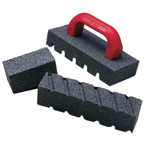 Brique abrasive avec cannelures manuelle au carbure de silicium 37C Waymarc Industries Inc