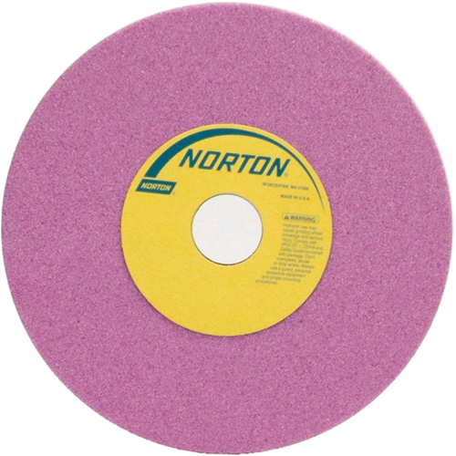 Meule vitrifi&eacute;e, type 01, Oxyde d'aluminium, 8" x 1/2" Waymarc Industries Inc