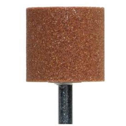 Vitrified Bond Mounted Point, W230, Aluminum Oxide, 1-1/4" Dia., 1-1/4" L, 60 Grit Waymarc Industries Inc