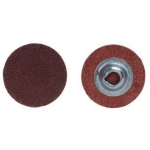 Quick-Change Cloth Disc, 3" Dia., 120 Grit, Aluminum Oxide Waymarc Industries Inc