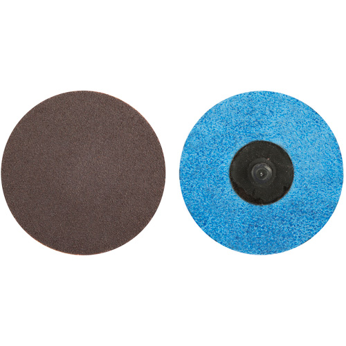 Quick-Change Cloth Disc, 3" Dia., 36 Grit, Aluminum Oxide Waymarc Industries Inc