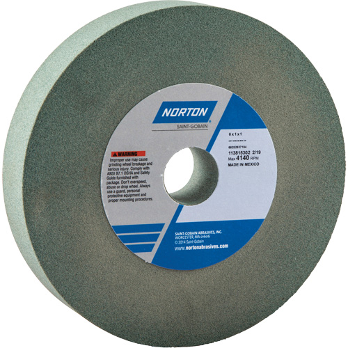 Meules pour rectifieuses d'&eacute;tabli - Meules Gemini, 6" x 1", Arbre de 1" Waymarc Industries Inc