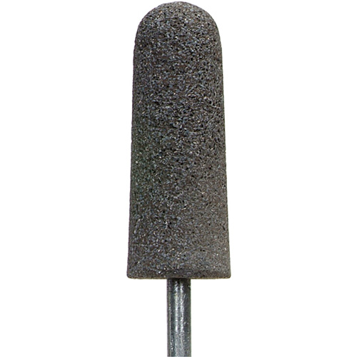 Charger&reg; Resin Bond Mounted Points, A3, Zirconia Alumina, 1" Dia., 2-3/4" L, 30 Grit Waymarc Industries Inc