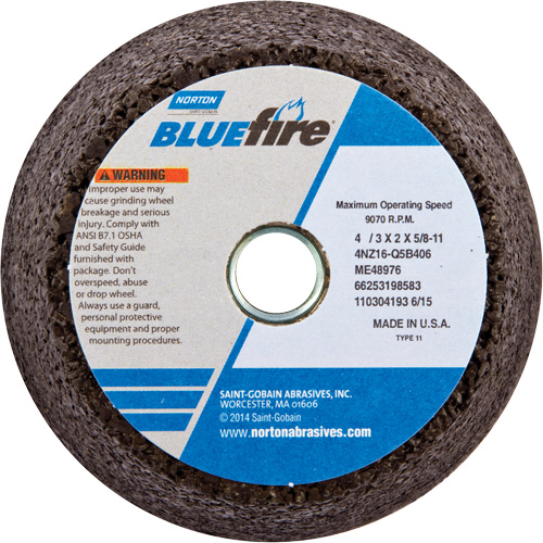 Disque &agrave; &eacute;barbage portatif non renforc&eacute; BlueFire Waymarc Industries Inc