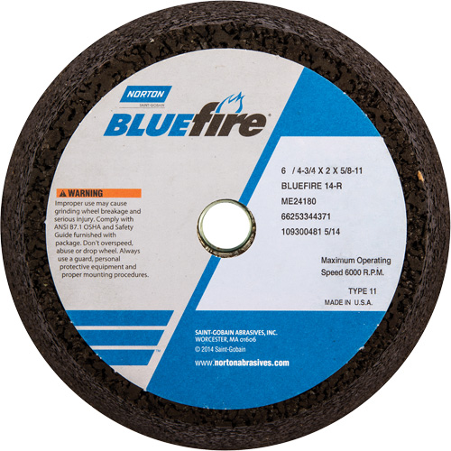 Disque &agrave; &eacute;barbage portatif non renforc&eacute; BlueFire Waymarc Industries Inc