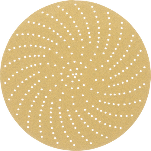 Hookit Clean Sanding Disc, 6" Dia., P120 Grit, Aluminum Oxide, C-Weight Waymarc Industries Inc
