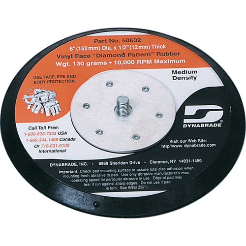 Vacuum Backing Pad Waymarc Industries Inc