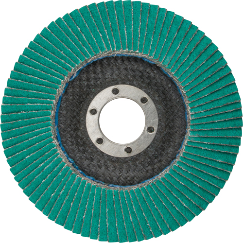 Flap Wheels - 577F Flap Discs, 4-1/2" x 7/8", Type 29, 60 Grit, Zirconium Waymarc Industries Inc