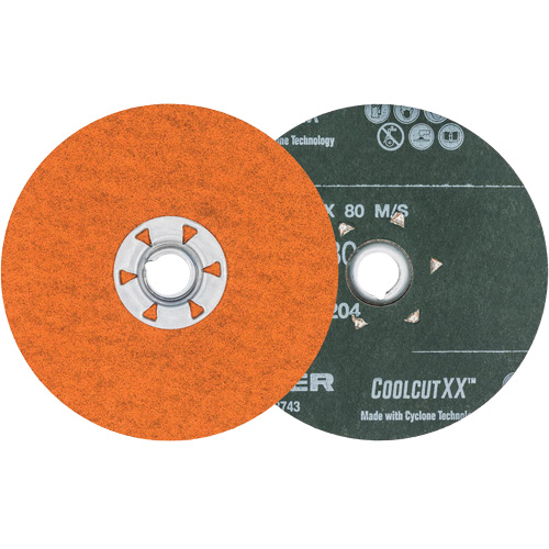 Disque de sablage Coolcut XX, 4-1/2" dia., Grain 80, C&eacute;ramique Waymarc Industries Inc