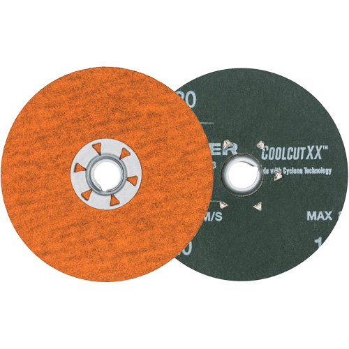 Disque de sablage Coolcut XX, 4-1/2" dia., Grain 120, C&eacute;ramique Waymarc Industries Inc