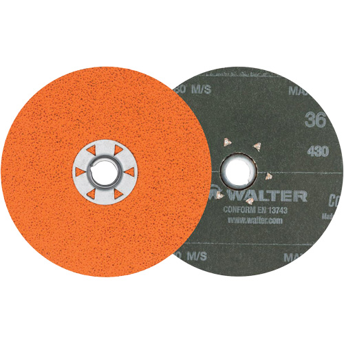 Disque de sablage Coolcut XX, 5" dia., Grain 36, C&eacute;ramique Waymarc Industries Inc