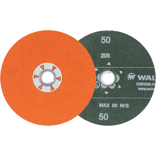 Disque de sablage Coolcut XX, 5" dia., Grain 50, C&eacute;ramique Waymarc Industries Inc