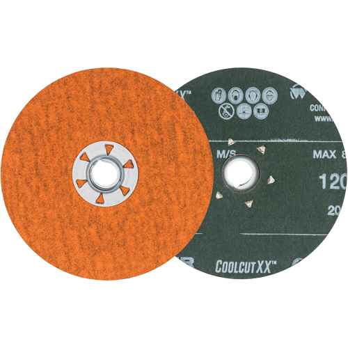 Disque de sablage Coolcut XX, 5" dia., Grain 120, C&eacute;ramique Waymarc Industries Inc