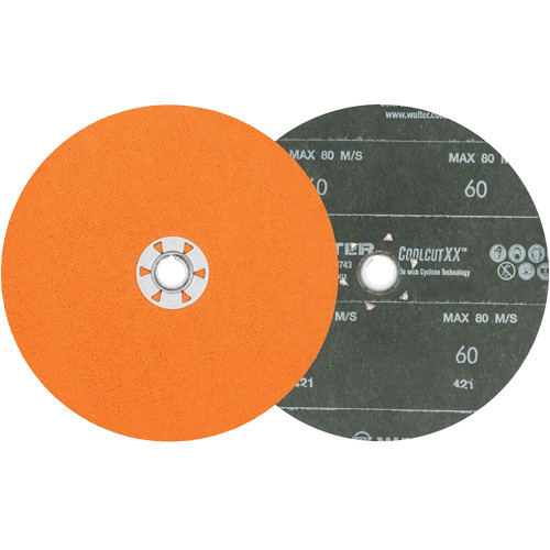 Disque de sablage Coolcut XX, 7" dia., Grain 60, C&eacute;ramique Waymarc Industries Inc
