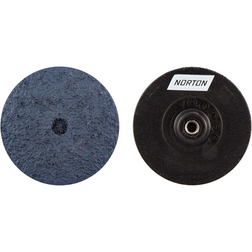 Disque abrasif PSA, 3" dia., Grain 36, Oxyde d'aluminium Waymarc Industries Inc
