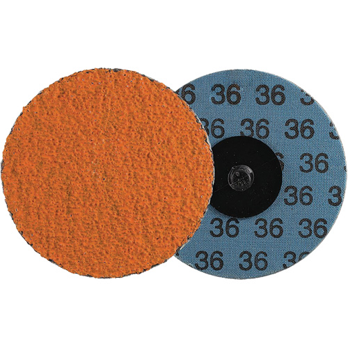Disque de ponçage torsad&eacute; Coolcut XX, 2" dia., Grain 50, C&eacute;ramique Waymarc Industries Inc