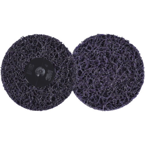 Scotch-Brite Roloc Clean and Strip XT Pro Disc, 3" Dia., Extra Coarse Grit, Silicon Carbide Waymarc Industries Inc