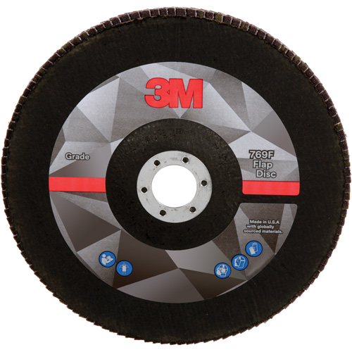 769F Quick Change Flap Disc, 7" x 7/8", Type 27, 60+ Grit, Aluminum Oxide/Ceramic Waymarc Industries Inc