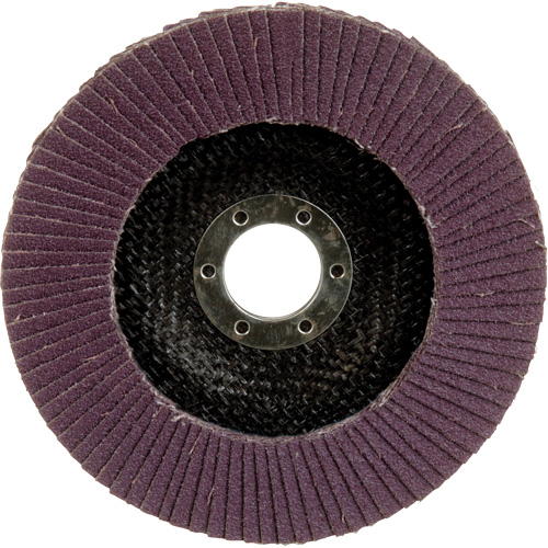 Disque &agrave; lamelles &agrave; changement rapide 769F, 5" x 7/8", Type 27, Grain 80+, C&eacute;ramique Waymarc Industries Inc