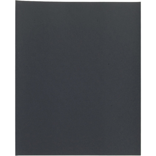 Feuille de ponçage imperm&eacute;able Black Ice, 9" x 11", Grain 600, Oxyde d'aluminium Waymarc Industries Inc