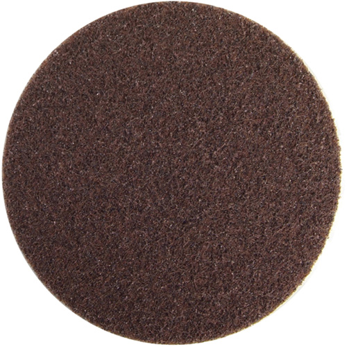 Disque non tiss&eacute; autoagrippant, 4" dia., Grain Cors&eacute;, Oxyde d'aluminium Waymarc Industries Inc