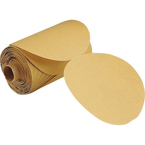 236U Stikit Paper Disc Roll, 6" Dia., P100 Grit, Aluminum Oxide Waymarc Industries Inc