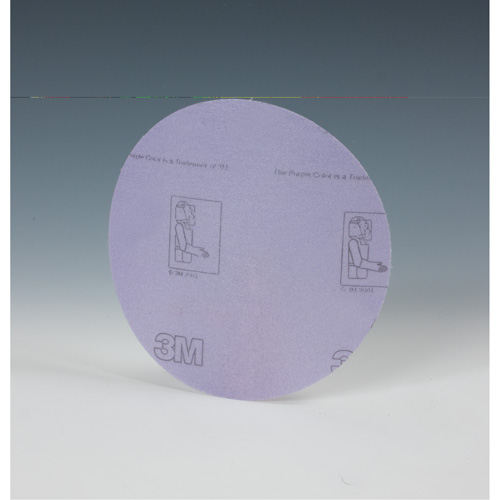 Disque avec pellicule de support 360L Hookit, 5" dia., Grain P220, Oxyde d'aluminium Waymarc Industries Inc