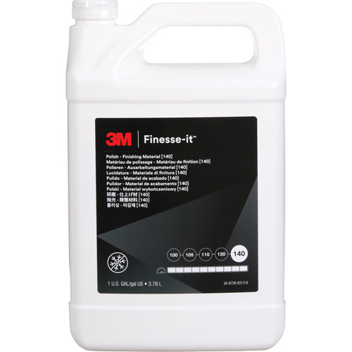 Produit &agrave; polir de finition Finesse-it Waymarc Industries Inc