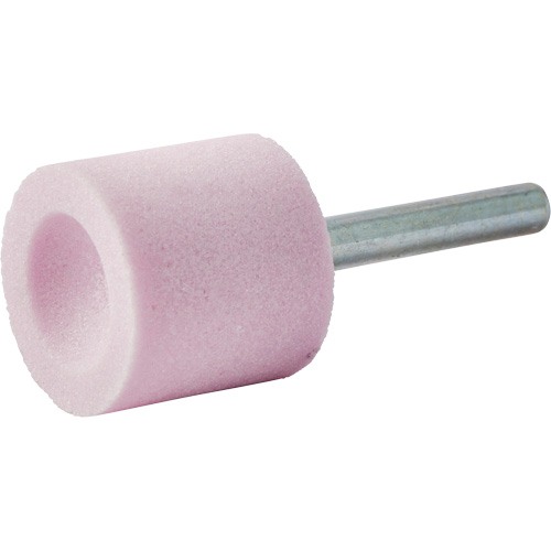 Meule mont&eacute;e vitrifi&eacute;e, A38, Oxyde d'aluminium, 1" dia., 1" lo, 80 Grain Waymarc Industries Inc