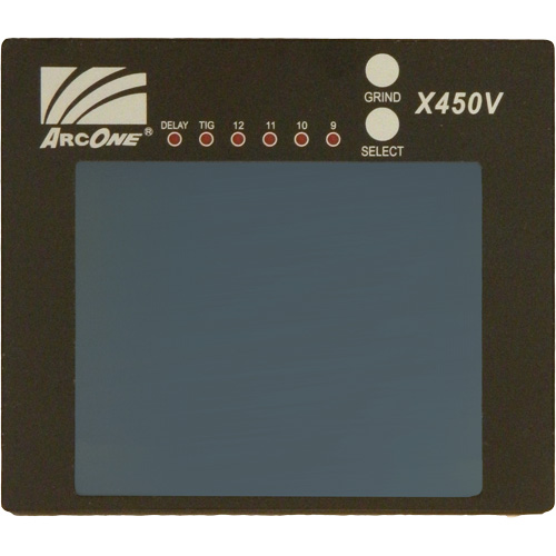 ArcOne&reg; Xtreme Auto-Darkening Lense, 4-1/2" W x 5-1/2" H Viewing Area, For Use With Xtreme&reg; Waymarc Industries Inc