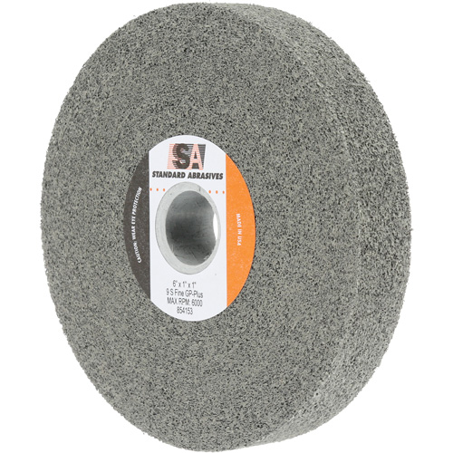 Standard Abrasives General Purpose Plus Wheel, 6" x 1", 1" Arbor, Silicon Carbide Waymarc Industries Inc