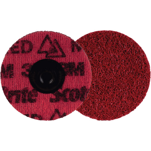 Scotch-Brite Roloc Precision Surface Conditioning Disc PN-DS, 3" Dia., Ceramic Waymarc Industries Inc