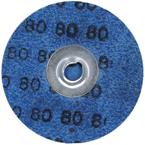 Gemini R766/R228 Quick-Change Cloth Disc, 3" Dia., 80 Grit, Aluminum Oxide Waymarc Industries Inc