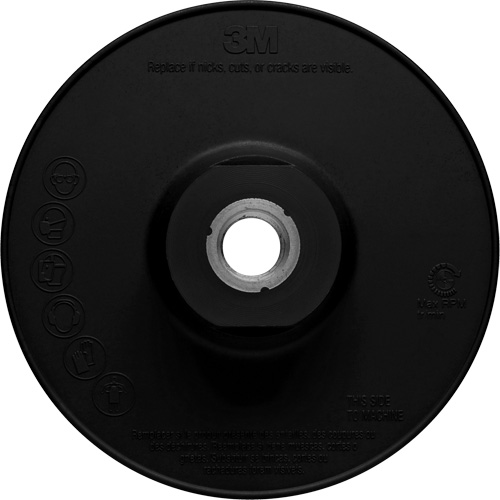 Ribbed Back-Up Pad, 4" Waymarc Industries Inc