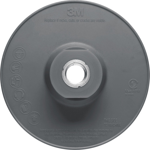 Ribbed Back-Up Pad, 4" Waymarc Industries Inc