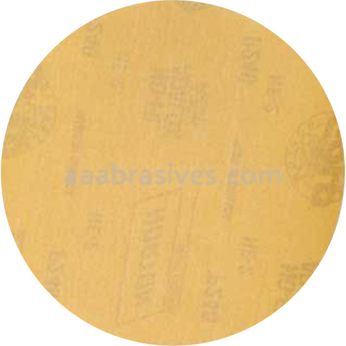 Disque de ponçage sans remplissage &agrave; boucles & crochets Adalox Gold Reserve, 5" dia., Grain P320, Oxyde d'aluminium Waymarc Industries Inc