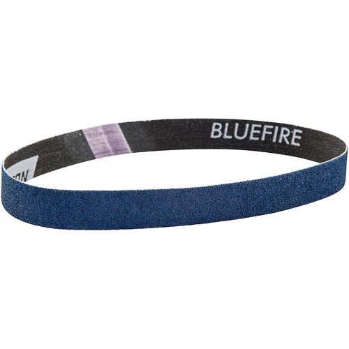 Courroie pour ponceuse BlueFire, 3/4" la x 20-1/2" lo, Alumine de zirconium, Grain 120 Waymarc Industries Inc