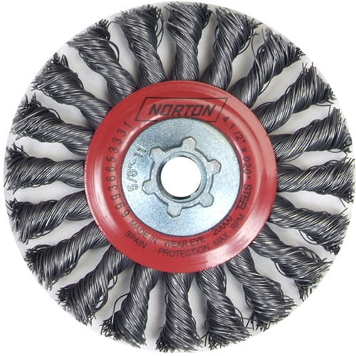 Roue compl&egrave;te de c&acirc;ble de torsion, Dia. 4", Fils 0,02", Arbre 5/8"-11, Acier Waymarc Industries Inc