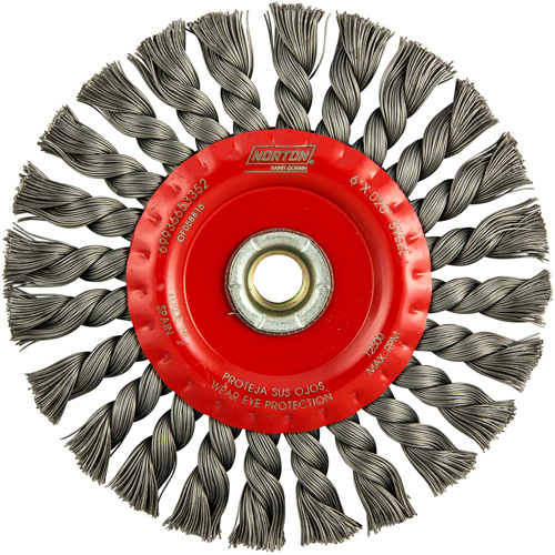 Roue compl&egrave;te de c&acirc;ble de torsion, Dia. 6", Fils 0,023", Arbre 5/8"-11, Acier Waymarc Industries Inc