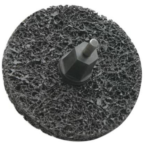 Bear-Tex&reg; Rapid Strip Non-Woven Quick-Change Disc, 3" Dia., Extra Coarse Grit, Silicon Carbide Waymarc Industries Inc