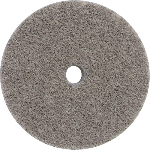 Disque unifi&eacute; non tiss&eacute; Bear-Tex, 3" x 1/4", Arbre de 3/8", Grain de Fin, Oxyde d'aluminium Waymarc Industries Inc