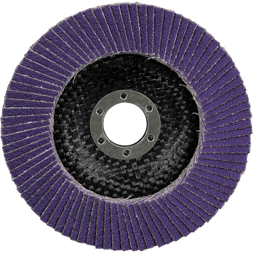 Cubitron 3 Conical  Flap Disc 1169F, 4-1/2" x 7/8", Type T29, 80+ Grit, Ceramic Waymarc Industries Inc