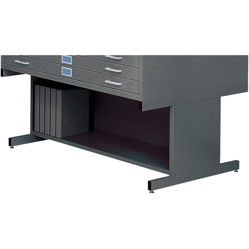 High Base for Steel Plan File Cabinet Waymarc Industries Inc