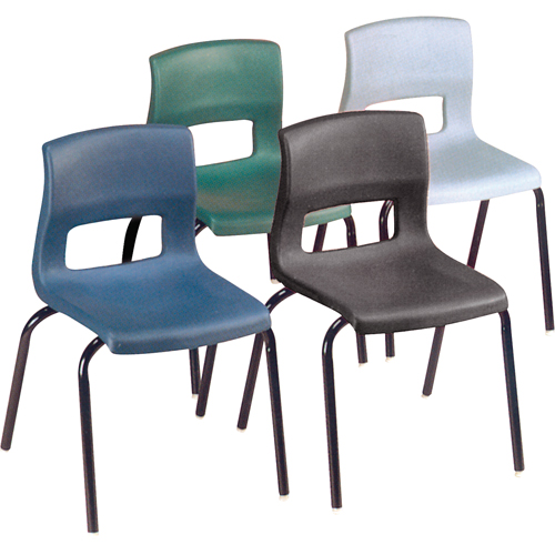 Horizon Chairs, Plastic, Black Waymarc Industries Inc