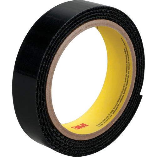 Fastener SJ3527N, Loop, 50 yds x 1", Adhesive, Black Waymarc Industries Inc