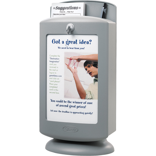 BOITE A SUGGESTION 5"X4"X14" Waymarc Industries Inc