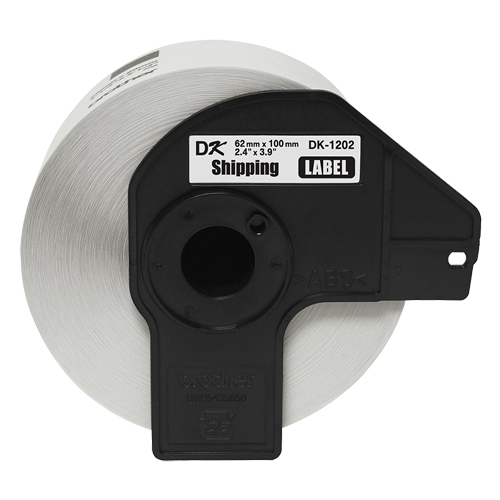 Cartouche de ruban pour syst&egrave;me d'&eacute;tiquetage P-touch, 62 mm x 3-9/10", Blanc Waymarc Industries Inc