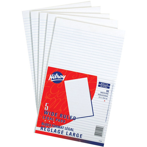 Tablettes de papier blanc Waymarc Industries Inc